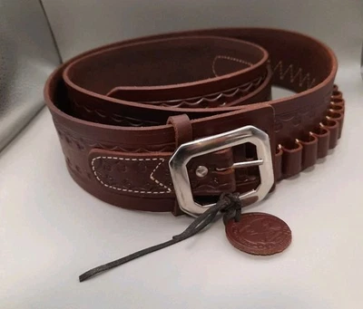 NRA Leather Belt And Holster Size 2Xl Fits 5.5 Inch Barrel Western 45lc - Image 1 of 4