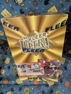1994 Fleer Ultra Factory Sealed Hobby Baseball Box Series 1 + Many Inserts - Picture 1 of 2