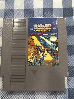 Bionic Commando (Nintendo Entertainment System, 1988) Cartridge Only Tested  - Image 1 of 4