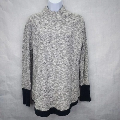 Suéter LL BEAN Signature Para Mujer M Trapo Suéter Jersey Lino Algodón Cuello Redondo Foto 1 de 4