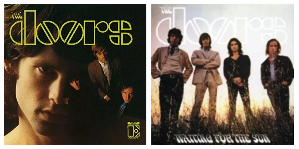 The Doors - Waiting for the Sun (G/f) & Self-titled debut LPs Job lot [Sealed] - Image 1 of 1