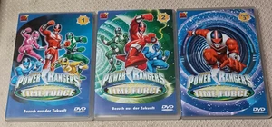 Lot Power Rangers: Time Force (3x DVD, 2004, German Language) Rare OOP EXC Discs - Foto 1 di 16
