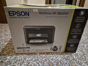 Epson WorkForce WF-2860DWF Stampante Multifunzione a Colori - Nera - Foto 1 di 8