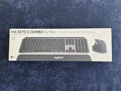 Logitech MX Keys S Combo for Mac Wireless Keyboard  - Image 1 of 2