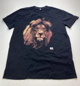 The lion whisperer Medium Herren Yame T-Shirt Ron 139 Kevin Richardson schwarz - Bild 1 von 3