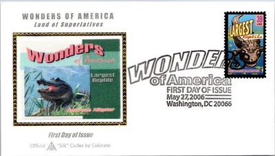 FDC 2006 SC #4033 Colorano Cachet / American Alligator - Washington DC - J22701 - Image 1 of 2