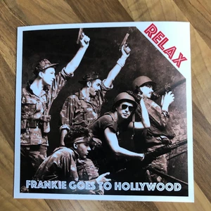 FRANKIE GOES TO HOLLYWOOD Relax 45 7" Vinyl record with unique Sleeve - Bild 1 von 7