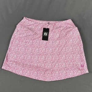 FootJoy Womens Golf Skort Aerial Print Small Berry Polyester Spandex MSRP $95 - Picture 1 of 8