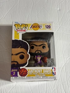 Funko Pop Anthony Davis Los Angeles Lakers Purple Jersey #120 DAMAGED BOX - Bild 1 von 2