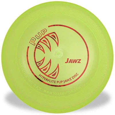 Hyperflite Pup Jawz Yellow Disc • for Dogs Under 16" • 7 Inch / 90 G - Image 1 of 4