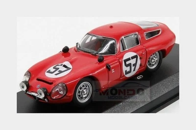 1:43 BEST Alfa Romeo Tz1 Coupe #57 13Th 24H Le Mans 1964 Bussinello BE9132-2 Mod - Image 1 of 2