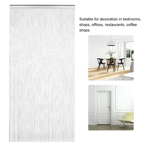 Household Hanging Metal Aluminum Chain Curtain Kit For Room Office Store Dec SPG - Picture 1 of 12