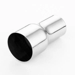 2" OD to 2-1/2" 2.5 inch ID Exhaust Pipe Adapter Reducer 304 Stainless Steel - Foto 1 di 2