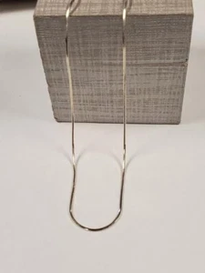 Sterling Silber 18" Schlangengliederkette 3,5 gr. - Bild 1 von 5