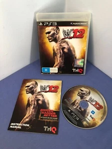 WWE '12 PS3 Complete with Manual - Bild 1 von 5