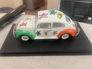 Johnny Lightning Grateful Dead Bears 1963 VW Beetle Car 1:18 Die-Cast (No Box) - Picture 1 of 11