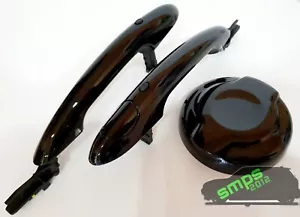 Genuine New MINI F56 Black Door Handles and Fuel Cap Kit Cooper S JCW *RHD ONLY* - Picture 1 of 5