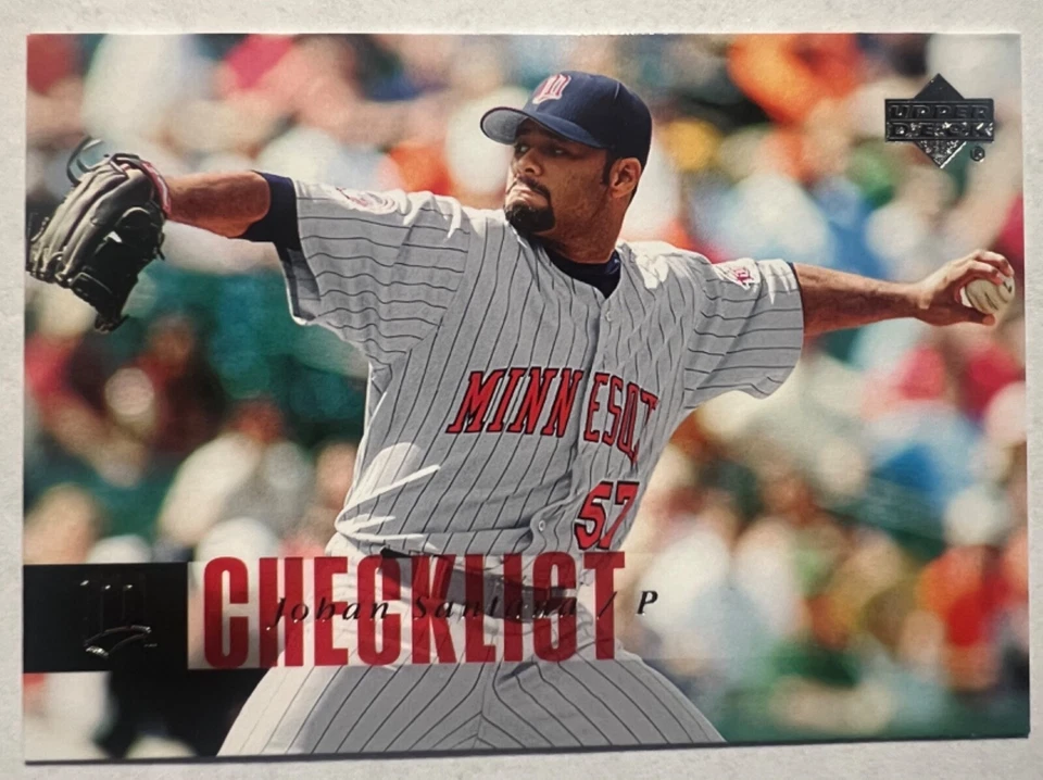 2006 Upper Deck #1237 Johan Santana CL SP Twins - Image 1 of 2