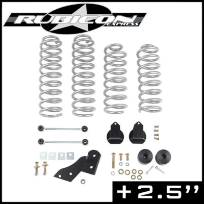 Rubicon Express 2.5" Standard Coil Lift Kit fits 2007-2018 Jeep Wrangler 4-Door - Image 1 of 4