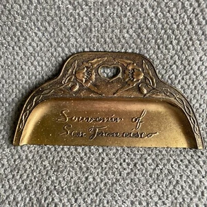 Vintage San Francisco Souvenir Butler Krümelfänger Tablett Pfanne MCM Japan - Bild 1 von 10