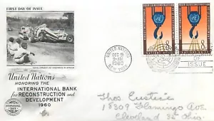 13. United Nations 1960 Bank for reconstruction and development highways Africa - Picture 1 of 1