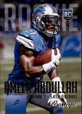 2015 Prestige #203B Ameer Abdullah SP Lions