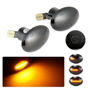 Dynamic Side Fender Marker LED Turn Signal Indicator Blinker Lights For Lancia - Picture 1 of 11