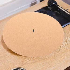 Cork Turntable Mat Record Turntable Mat Turntable Slipmat Professional - Picture 1 of 12