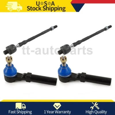 Extremos de varilla de amarre delanteros interiores y exteriores Mevotech para 2005 2006 2007 2008 Subaru Legacy_tt Foto 1 de 4