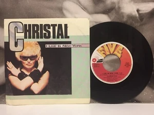 Christal - I Live IN New York Fashion 7 " 45 Giri 1988 Italo Disco Five Fm 13192 - Bild 1 von 3