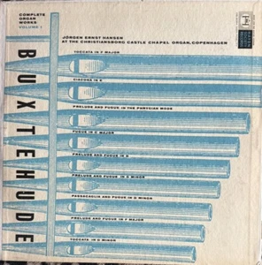 Jorgen Ernst Hansen, Complete Organ Works Vol.1 Excellent Cond Preowned Vinyl LP - Picture 1 of 6