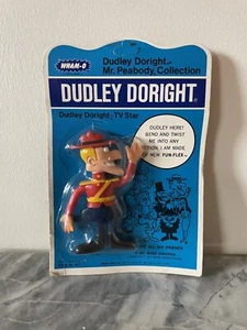 Vintage Wham-O Fun Flex Dudley Do Right Bendable MOC NOS 70s 80s Snidely - Picture 1 of 11