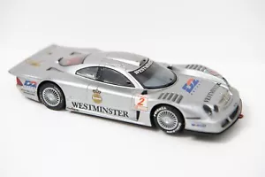 Scalextric Mercedes CLK GT1 #2 Westminster C2082 1:32 Slot Car Model - Imagen 1 de 7