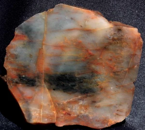 S05b ~ 7.6 oz Thick Slab Jasper/Agate ~ Biwabik, Minnesota - Picture 1 of 12