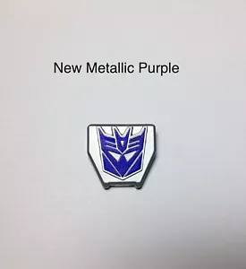 Toyworld constructor Custom Chest Plate - Painted Metallic Purple Clean Silver - Picture 1 of 3