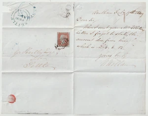1849 = 696 = INSEDIAMENTO NUMERICO YORKSHIRE & BLU SCURO UDC BENTHAM TO GEORGE HARTLEY - Foto 1 di 2