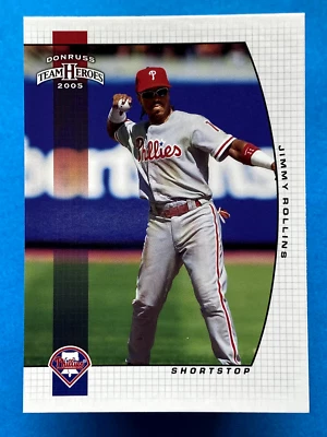 Donruss Team Heroes 2005 Jimmy Rollins #239 Foto 1 de 2