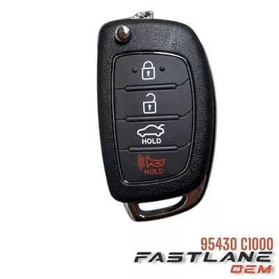 2014-2017 HYUNDAI SONATA REMOTE FLIP KEY NEW OEM 95430 C1000 - Image 1 of 4