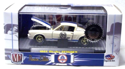 M2 Machines Gold Chase 1965 Shelby GT350R 1:64 Diecast Limited Edition - Image 1 of 3
