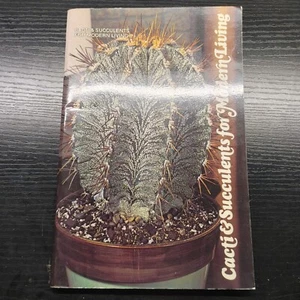 Cacti & Succulents for Modern Living – Paperback by Anon – Like New Guide - Picture 1 of 3