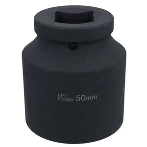 1" Drive 50mm Deep MM Impact Impacted Socket 6 Sided Single Hex - Picture 1 of 6