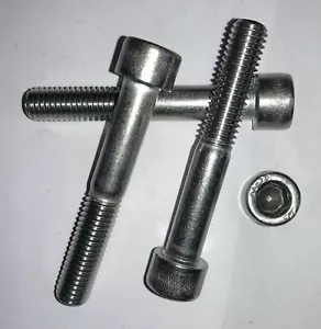 Bulloni M10x65 65mm x 10mm TESTA TAPPO ALLEN A2 viti inox M10 100 pezzi - Foto 1 di 3