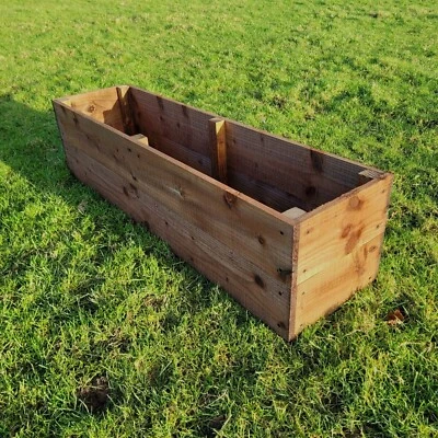 Planters For Garden Raised Bed Large Garden Planter Wooden Vegetable - Image 1 of 4