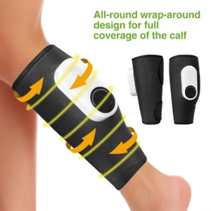 Masajeador de piernas para circulación, masajeador de pantorrillas de compresión de aire con calor 3 modos - Imagen 1 de 10