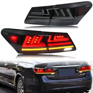 LED Black Tail Lights for Lexus ES350 ES330 2007-2012 Sequential Rear Lamps - Bild 1 von 5