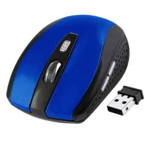 2.4G 1800DPI USB 2.0 Wireless Optical Gaming Mouse Mice For PC #2 - Picture 1 of 12