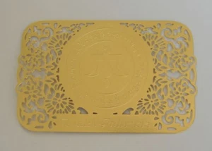 Feng Shui Wealth Talisman on Gold Card - Picture 1 of 1
