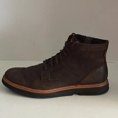 Botines chukka Mark Nason Parallux-Ando para hombre cuero engrasado con cordones cremallera 8 Foto 1 de 4