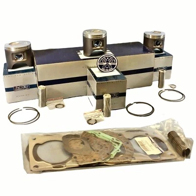 NEW 80.50mm OVER WSM PLATINUM TOP END KIT 2000-2004 KAWASAKI 1100 STX ULTRA 130 - Image 1 of 4