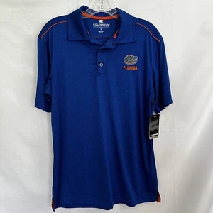 UF Florida Gators Colosseum Polo Shirt Size SMALL Embroidered University Florida - Picture 1 of 6